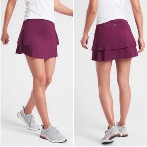Athleta Momentum Athletic Skort in Beach Plum Size Large